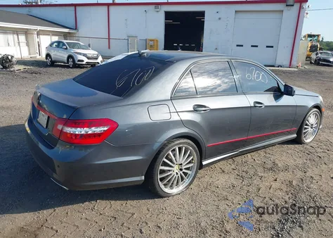 2011 Mercedes-Benz E 350 from USA, damaged, VIN WDDHF5GB7BA402073